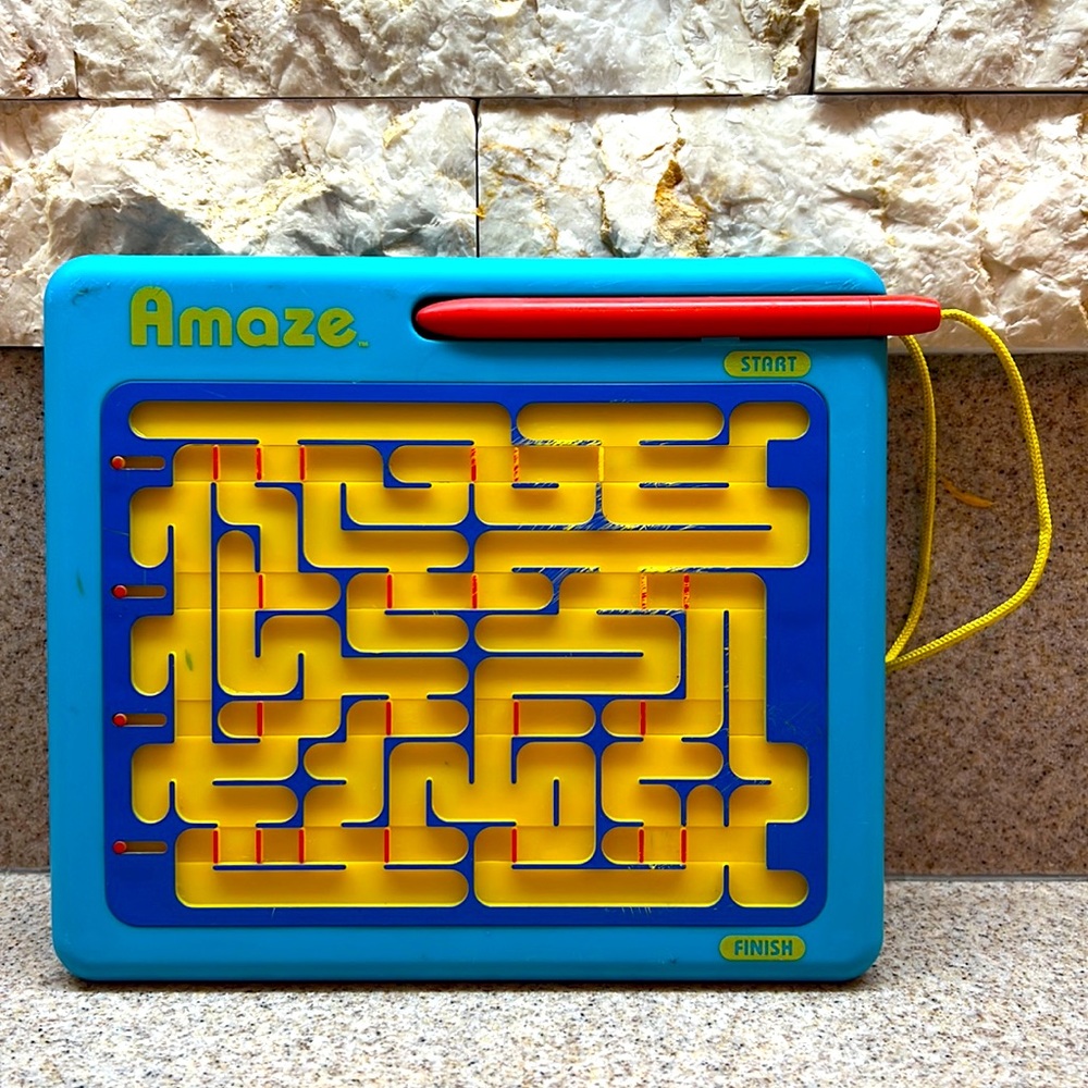 🌸Amaze Game - 16 Games in One  Innovative made by Thinkfun 2003 educational toy